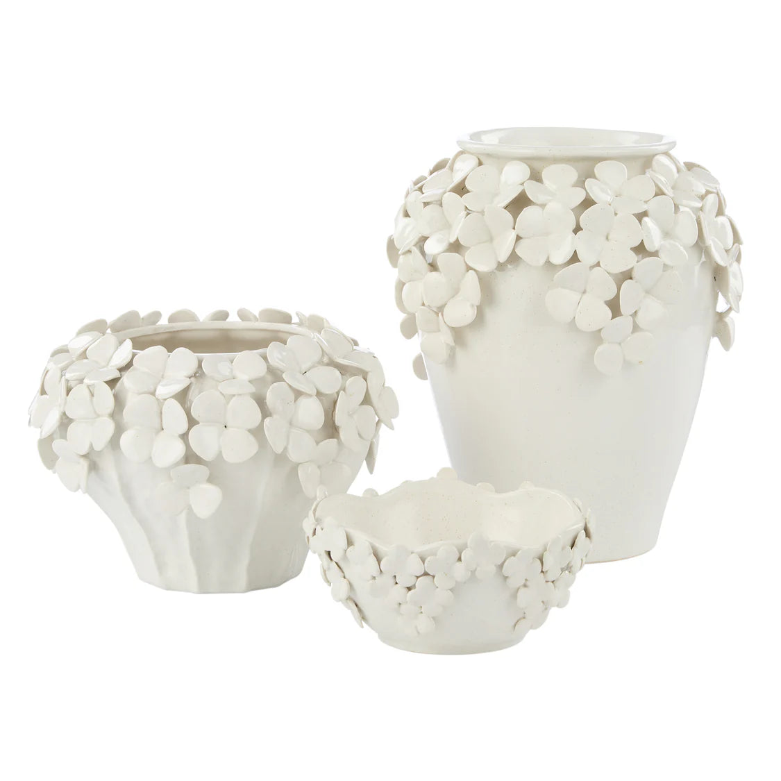 Hyacinth Ceramic Vase White | Society Home