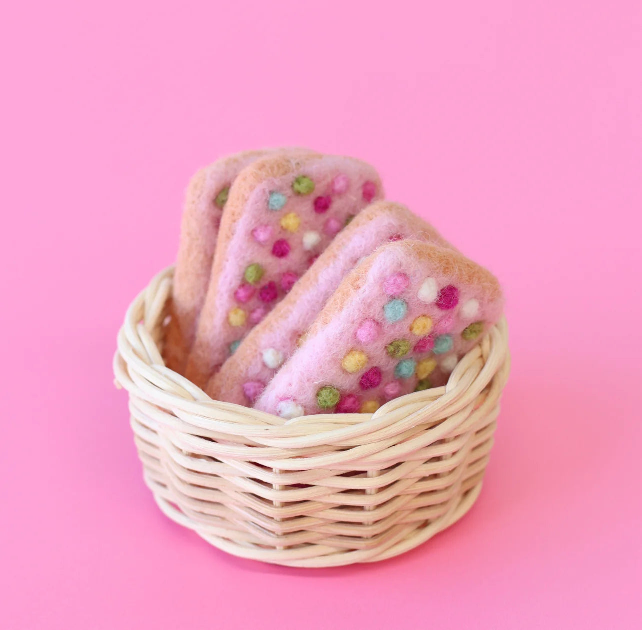 Pink Sprinkle Biscuit - 1 Pc | Juni Moon