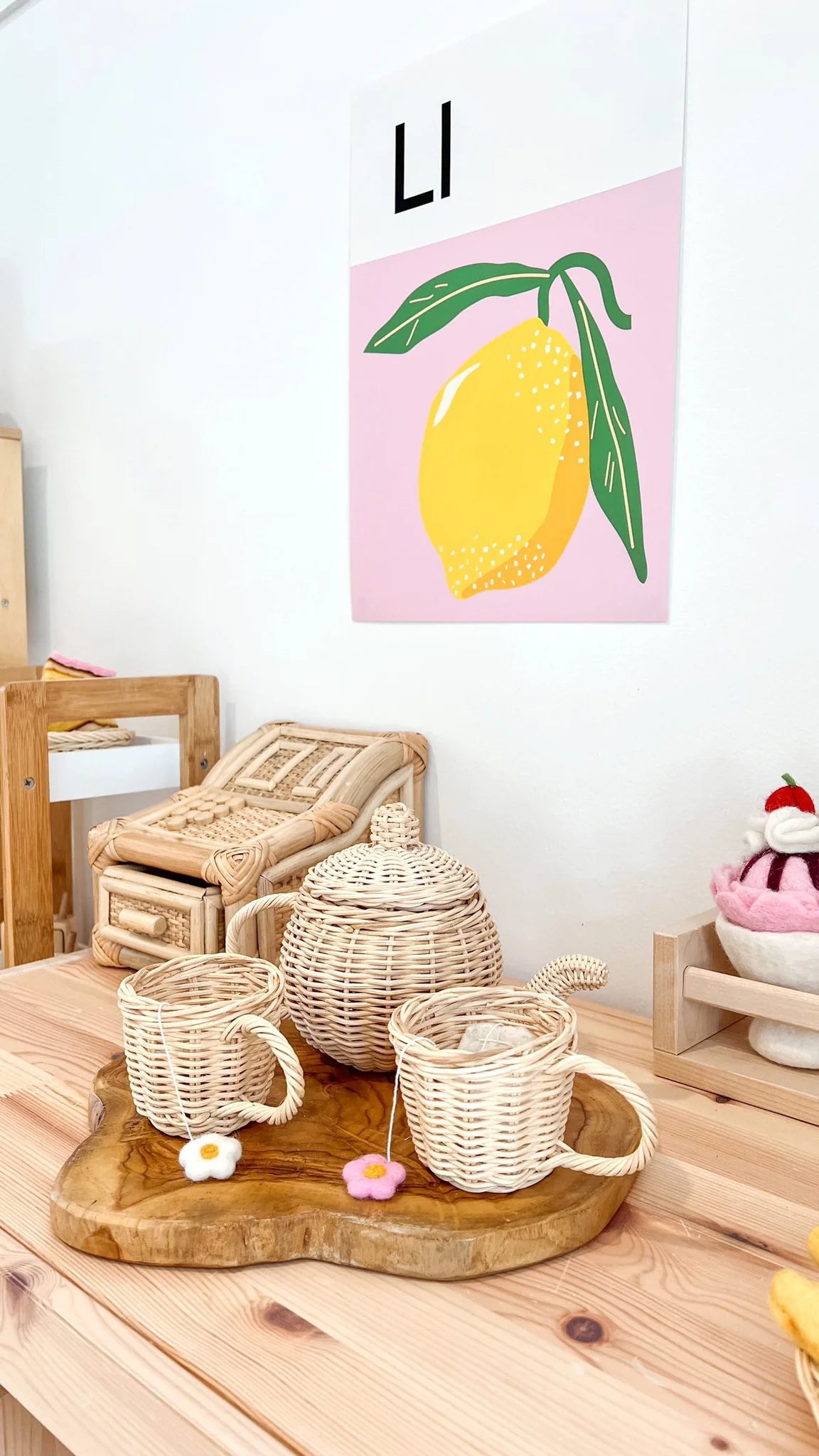 Flower Power Tea Bag Set - 2 Pc | Juni Moon
