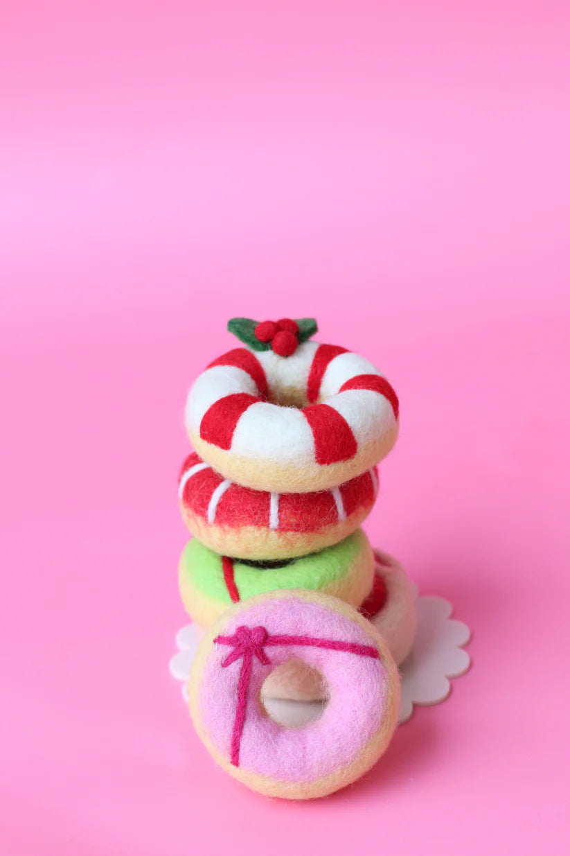 Christmas Pudding Donut | Juni Moon
