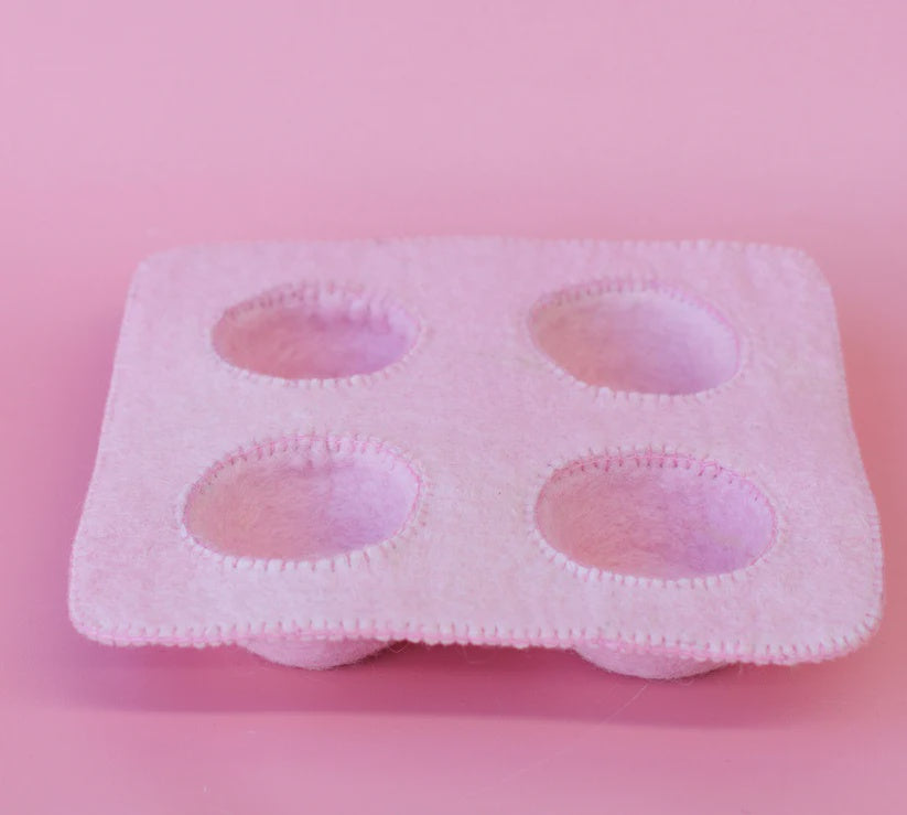 Pastel Muffin Tray - Pink | Juni Moon