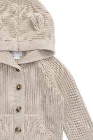 Sebastian Knitted Cardigan | Oatmeal Marle | Jamie Kay