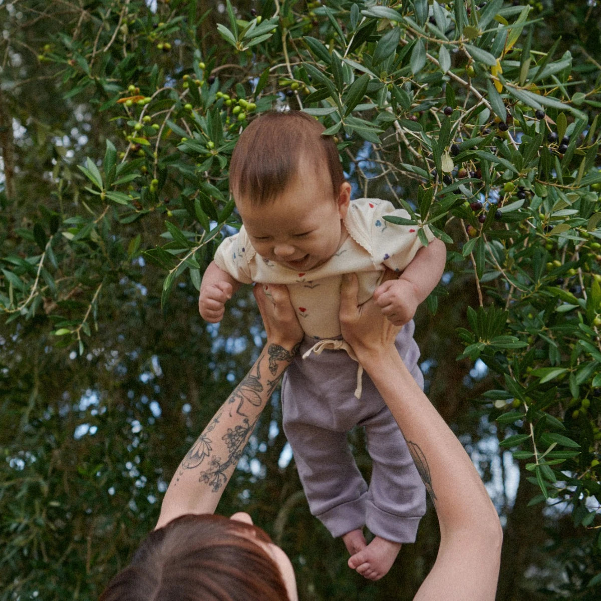 DRAWSTRING PANTS - Periwinkle | Nature Baby