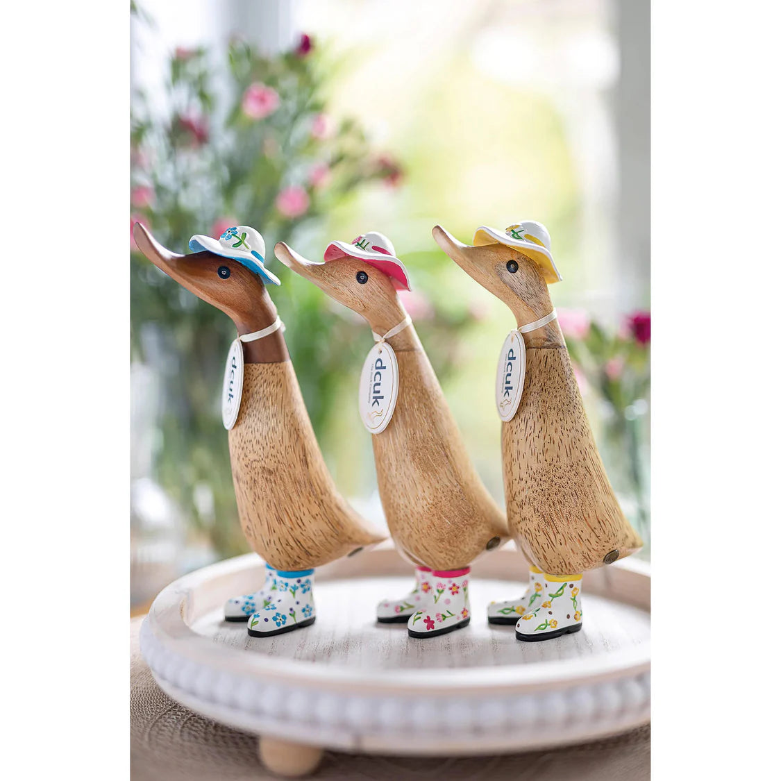 British Flower Hat and Boots Ducklings | DCUK