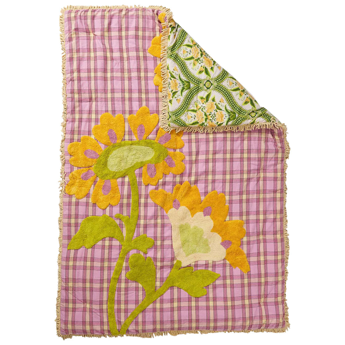 Isla Tufted Bedcover | Sage x Clare