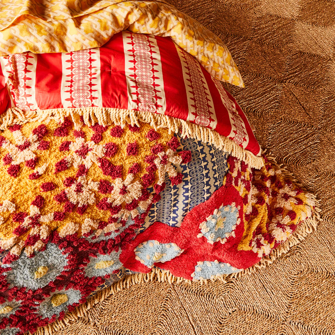 Zelie Tufted Blanket | Sage x Clare