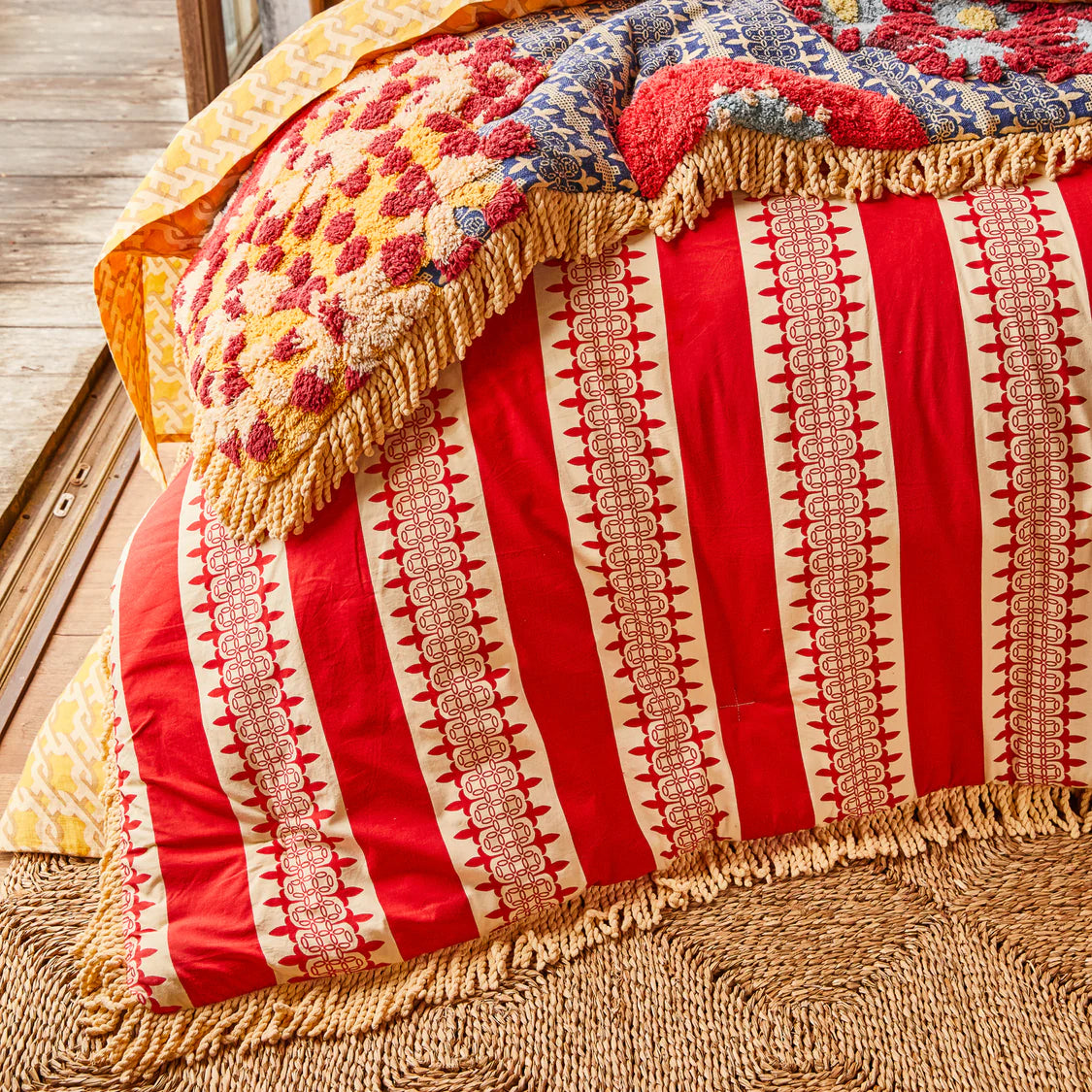 Zelie Tufted Blanket | Sage x Clare