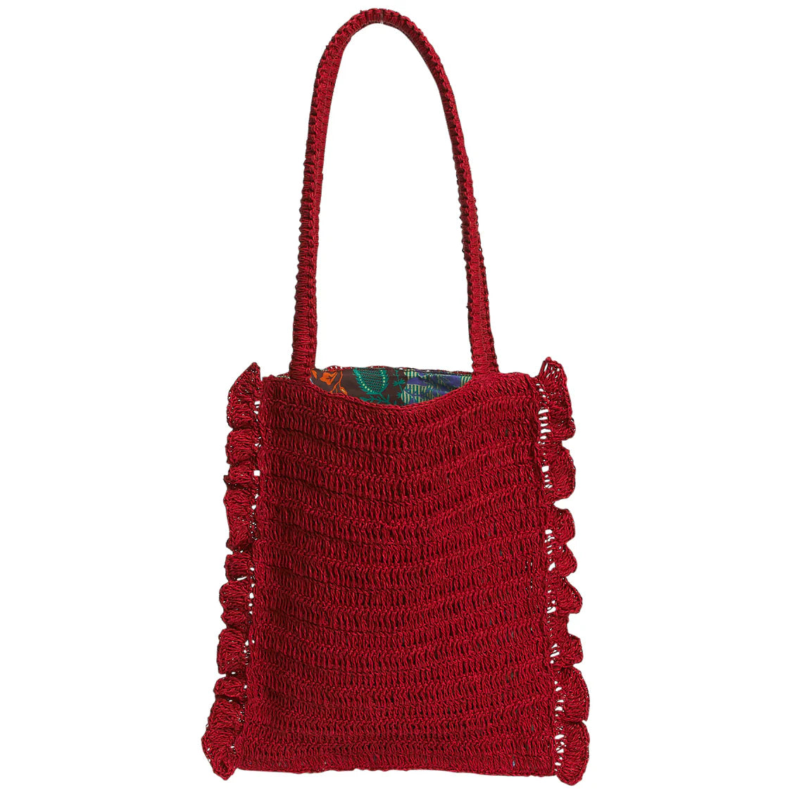 Thea Crochet Tote Bag | Sage x Clare
