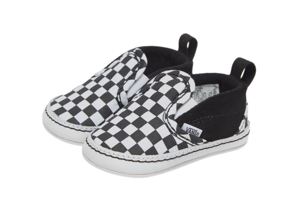 Slip-on Crib Infant - Black Checkerboard | Vans