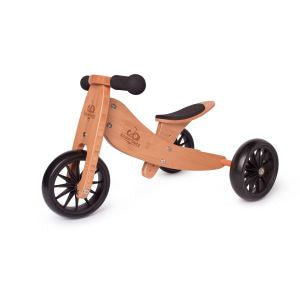 TINY TOT Trike/Balance Bike - Bamboo | Kinderfeets