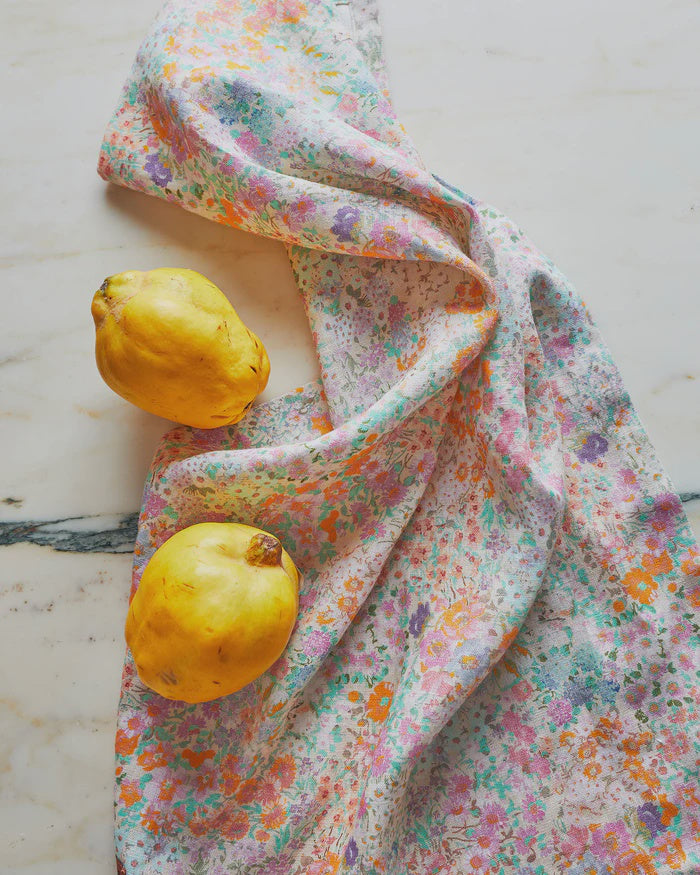 Little Bit Ditsy Linen Tea Towel | Kip & Co