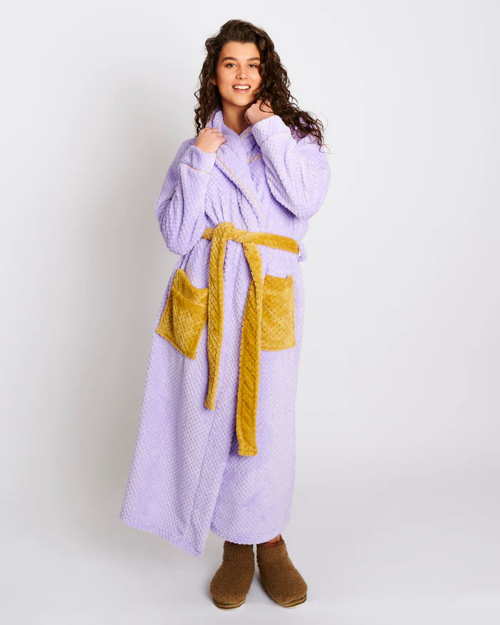 Lavender Cosy Robe | Kip & Co
