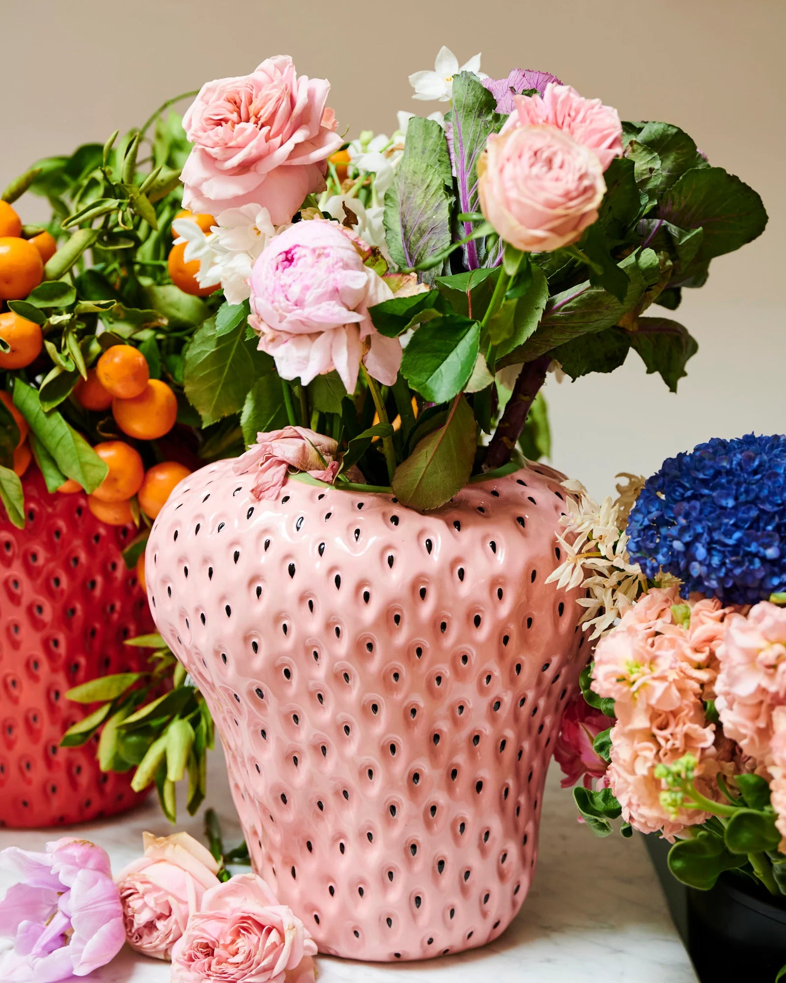 Pink Pineberry Vase | Kip & Co