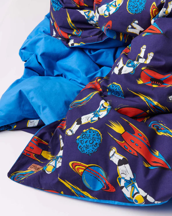 Outer Space Organic Cotton Quilt Cover | Kip & Co