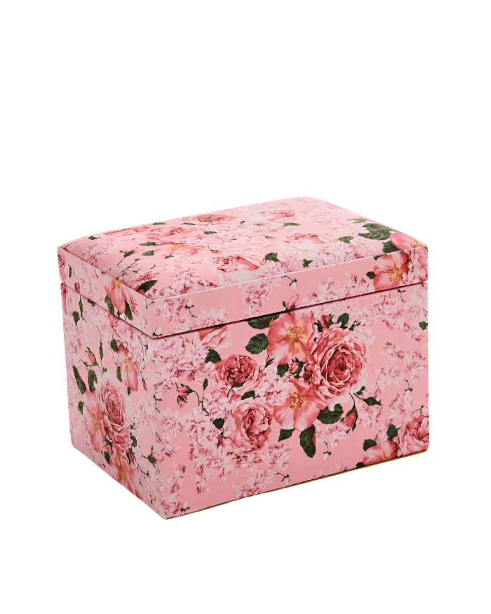 Rose Garden Velvet Jewellery Box Large | Kip & Co