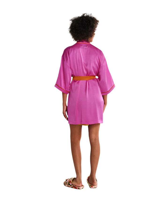 Flirty Satin Robe | Kip & Co