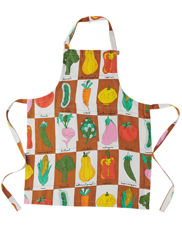 Vegie Box Linen Apron | Kip & Co