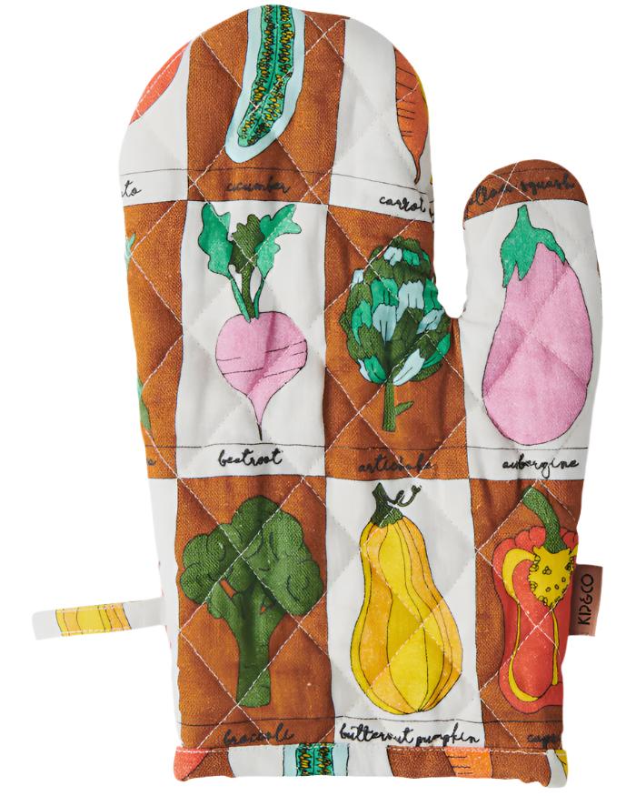 Vegie Box Oven Mitt One Size | Kip & Co