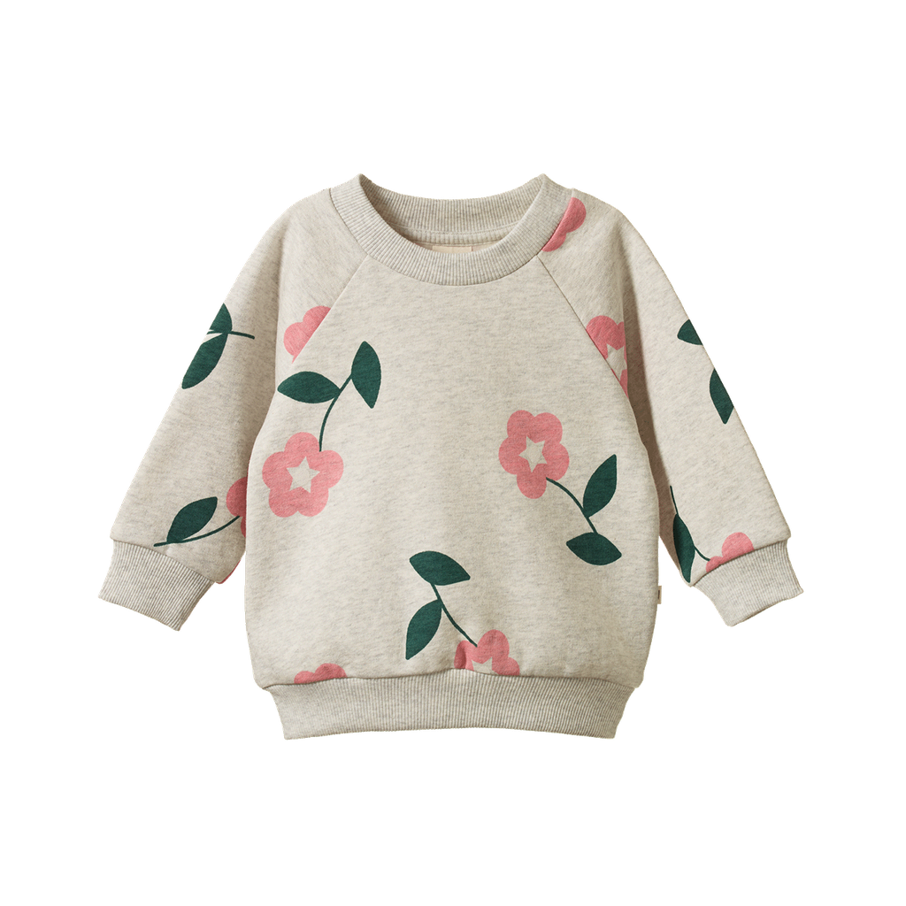 EMERSON SWEATER - Primrose Print | Nature Baby