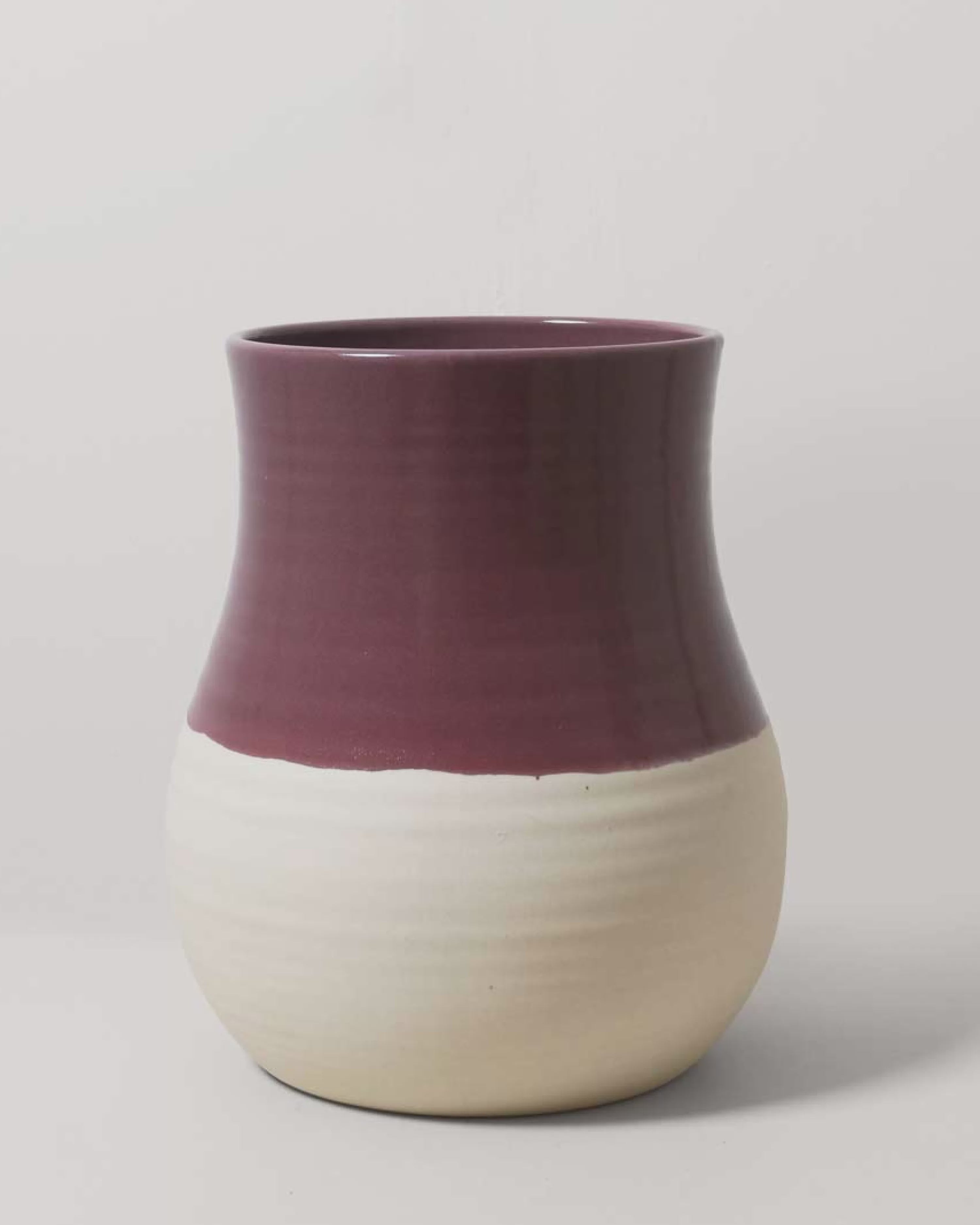 Large BOTANICA VASE/SWATCH-PLUM | Robert Gordon