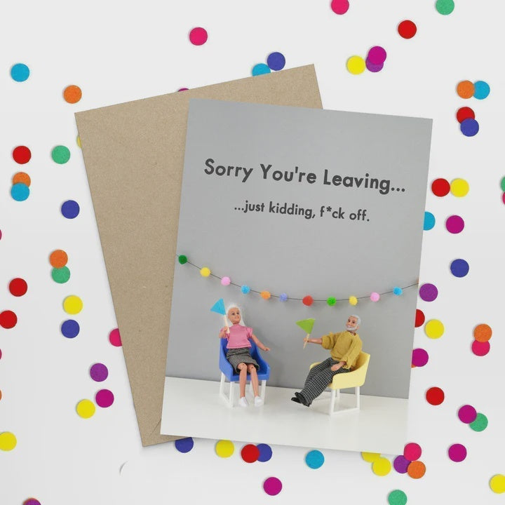 Card - Sorry You're Leaving | Bold & Bright
