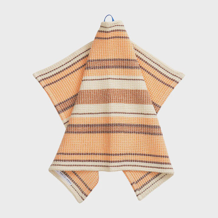 Ishani Stripe Tea Towel - Desert | Sage x Clare