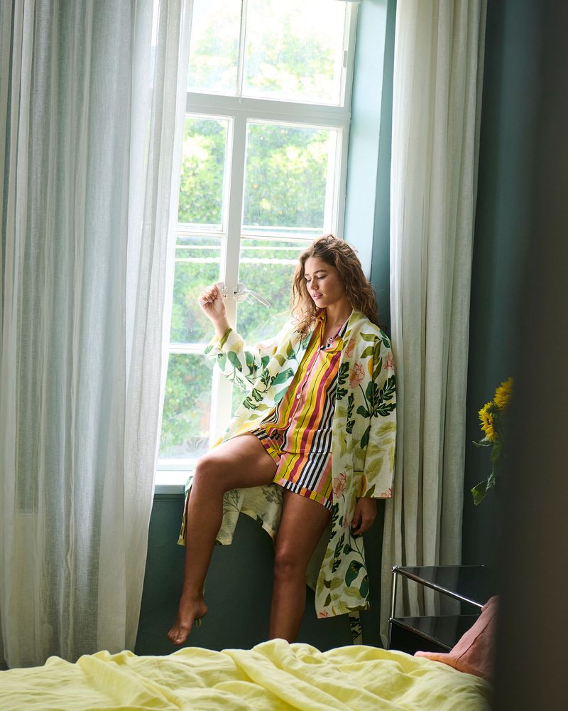 Wander Linen Robe | Kip & Co
