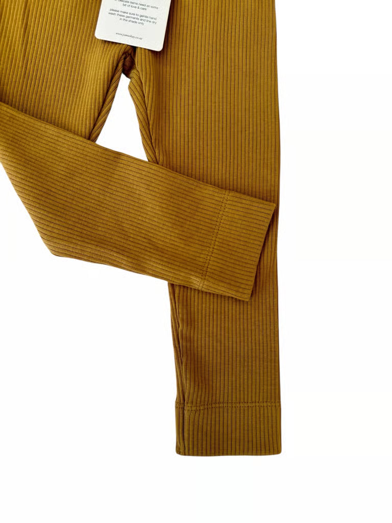 Delicates Essential Legging - Golden | Jamie Kay