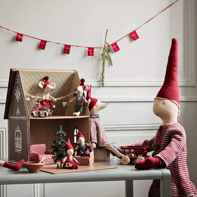 Christmas Mouse Medium Boy | Maileg