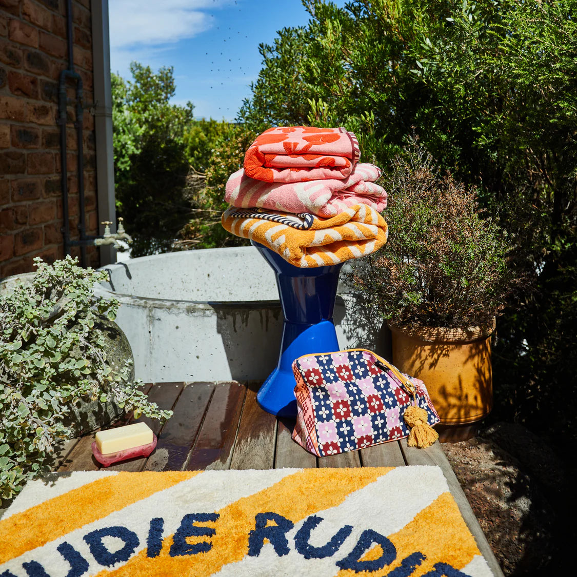 Campania Nudie Bath Mat - Marigold | Sage x Clare