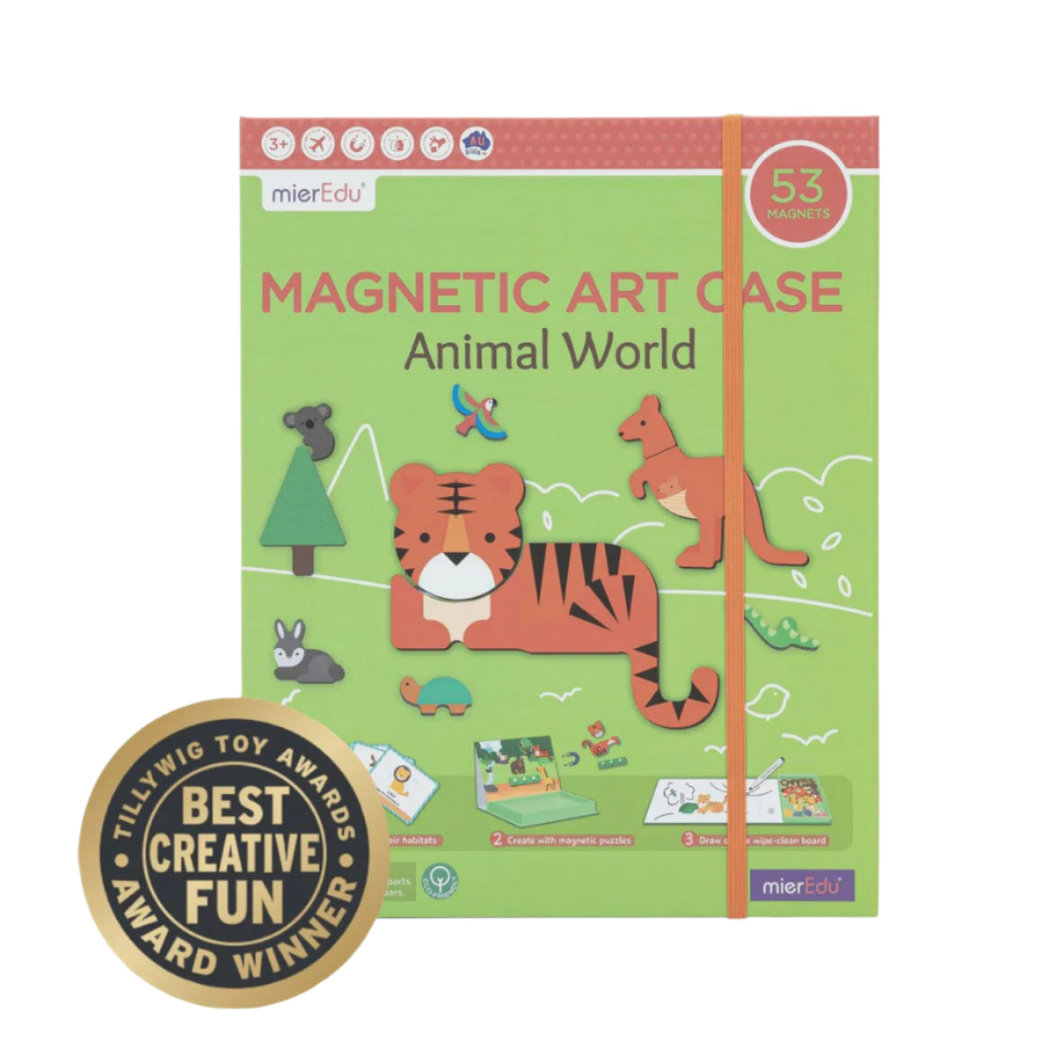 Magnetic Art Case- Animal World | Mieredu