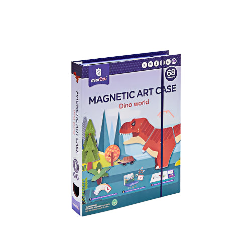 Magnetic Art Case- Dino World | Mieredu