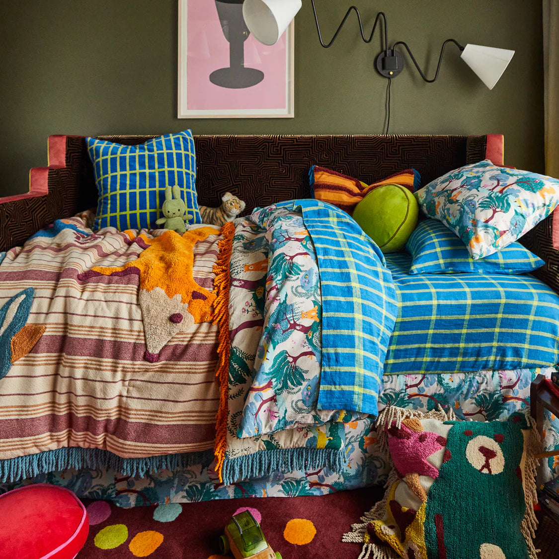 Jarvis Tufted Bedcover | Sage & Clare