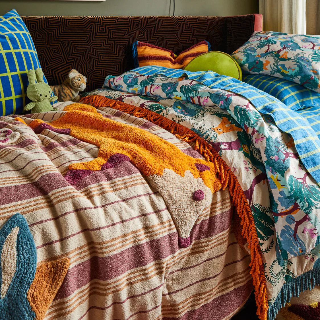 Jarvis Tufted Bedcover | Sage & Clare