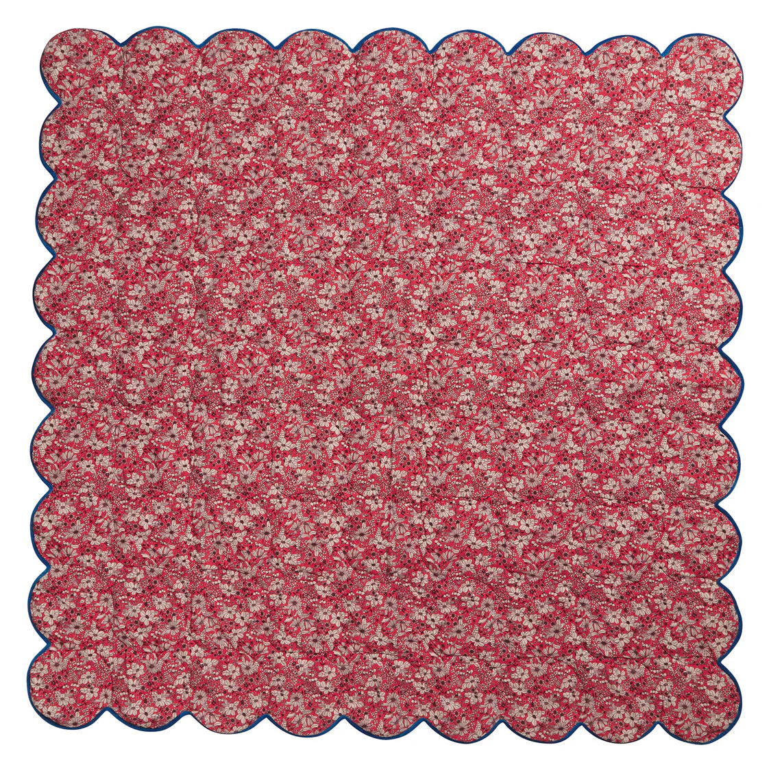 Evette Scalloped Quilted Coverlet | Sage & Clare