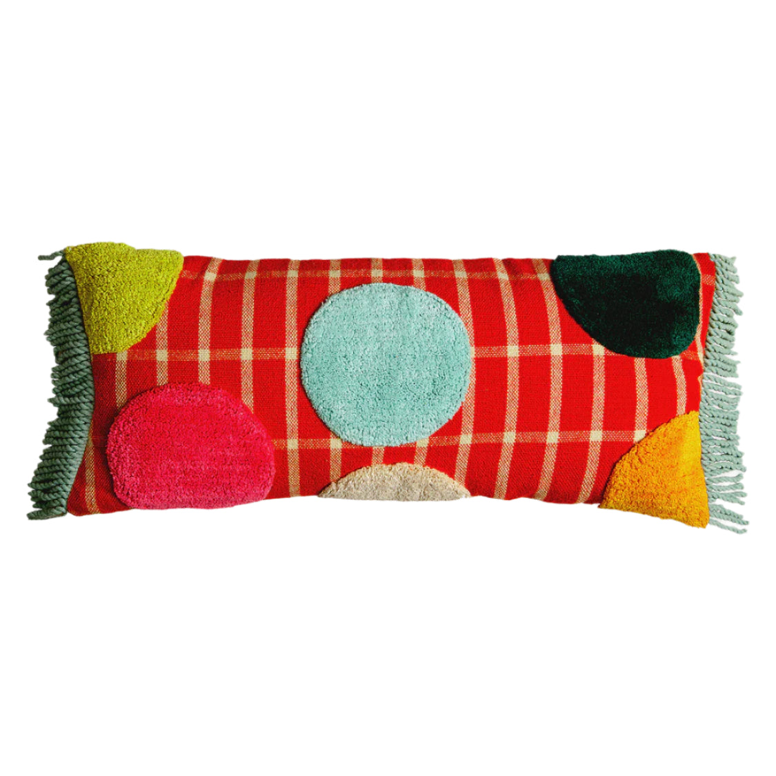 Remi Tufted Cushion || Scarlet Feather Insert | Sage & Clare