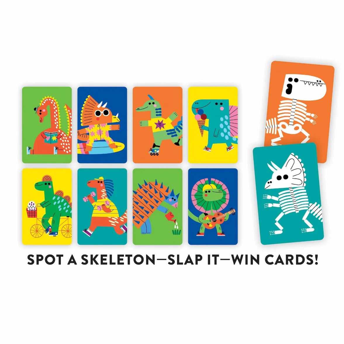 Dino Slaps! Card Game |  Mudpuppy