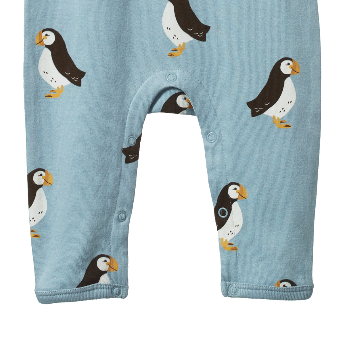 HENLEY PYJAMA SUIT Puffin Print | Nature Baby