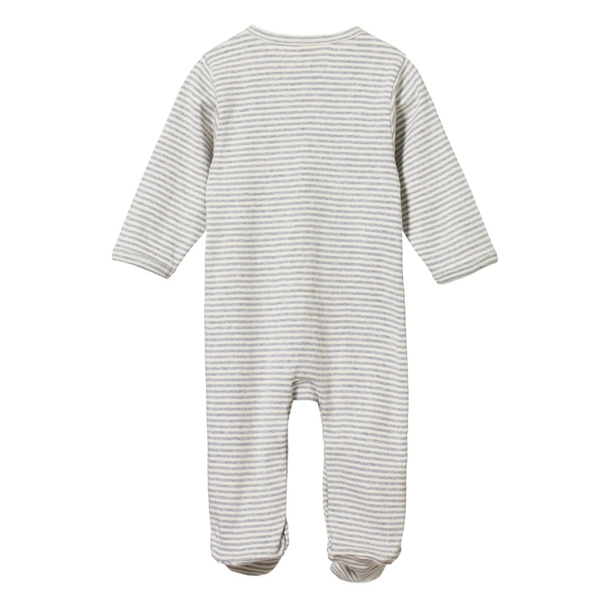 Stretch & Grow - Grey Marl Stripe | Nature Baby