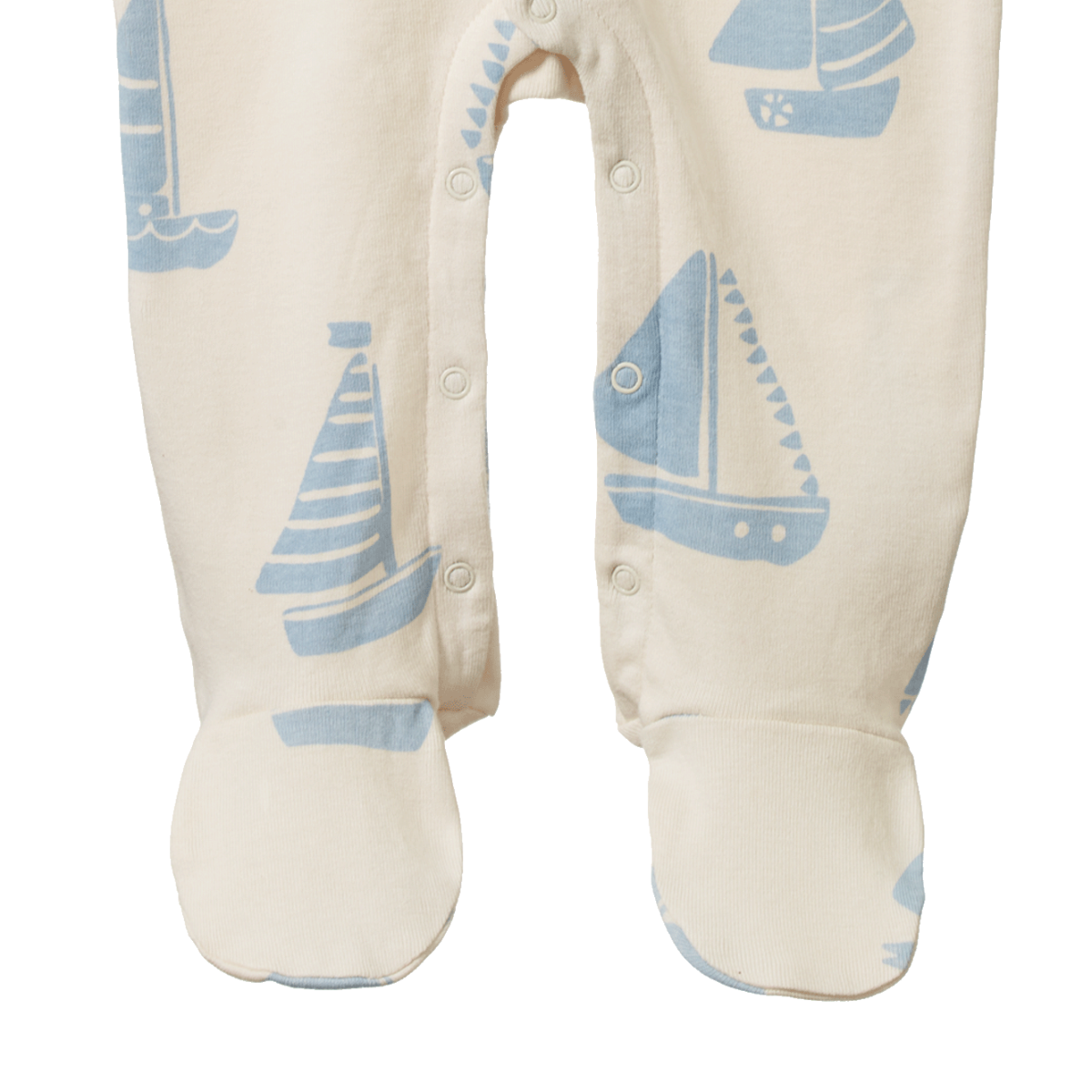 STRETCH & GROW | Regatta Blue Print | Nature Baby
