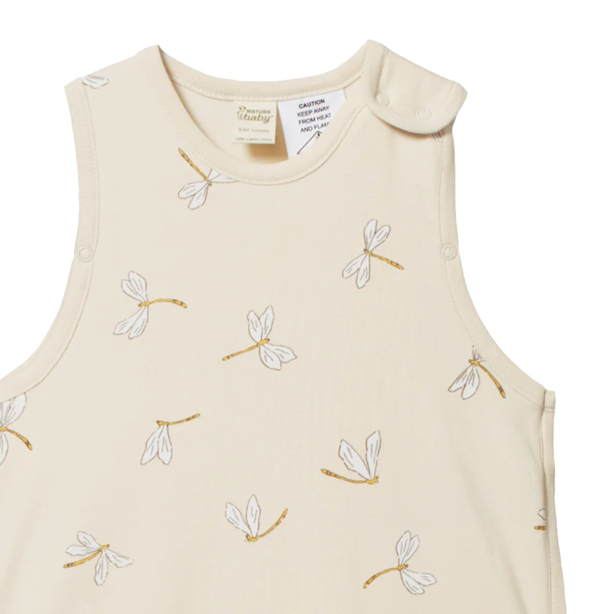 Cotton Sleeping Bag - : Dragonfly Sleepwear Print | Nature Baby