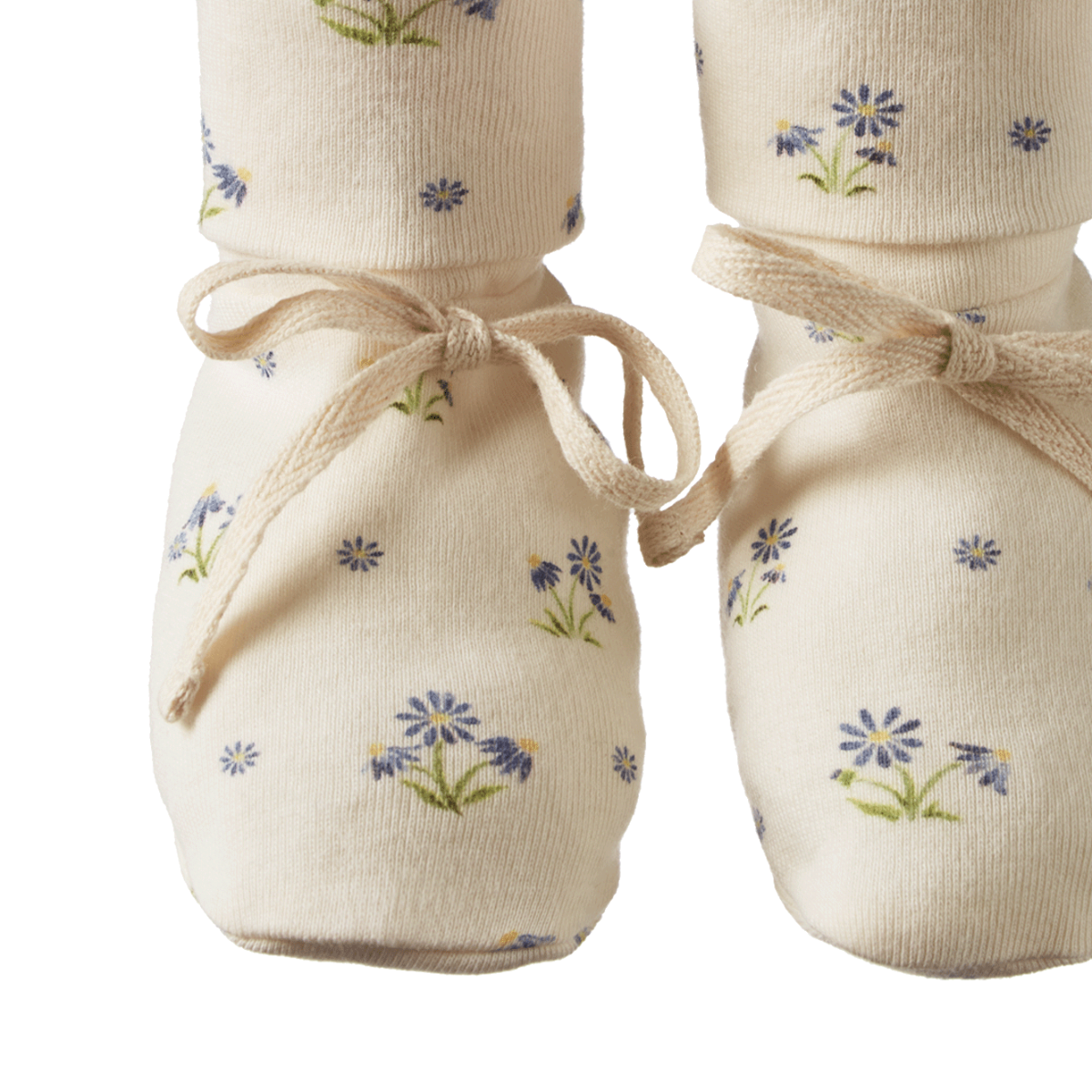 BOOTIES - Daisy Daze Print | Nature Baby