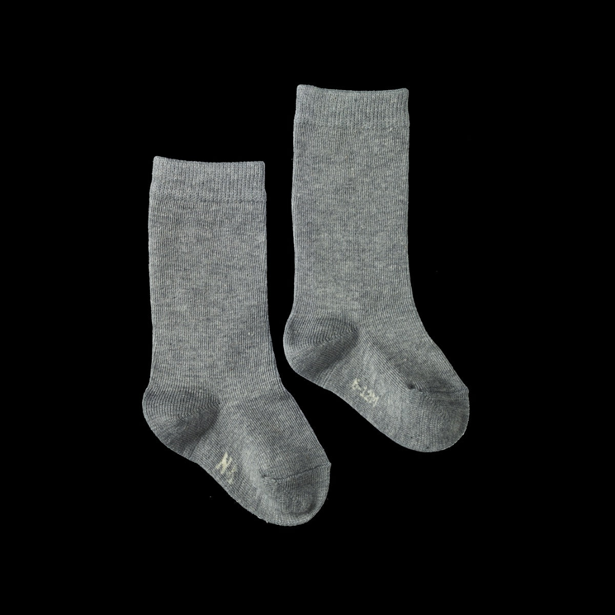 Cotton Socks - Grey Marl | Nature Baby