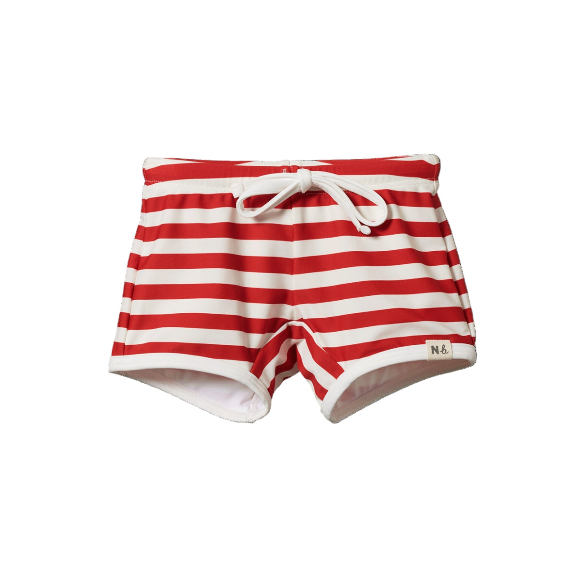 SPLASH SHORTS | Red Sea Stripe | Nature Baby