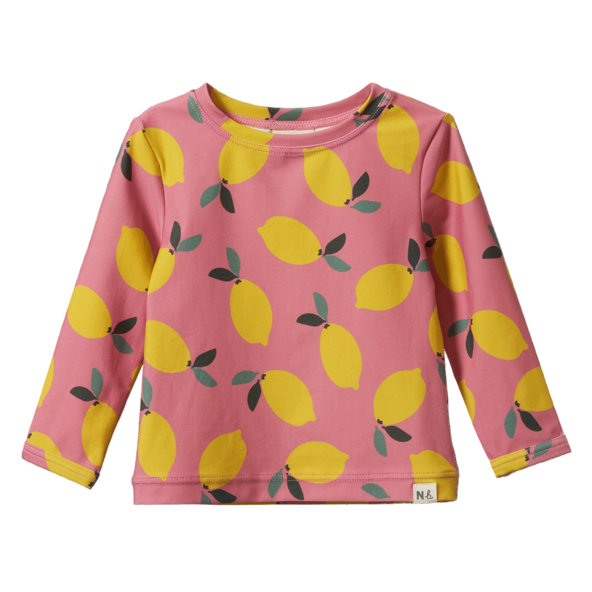 SPLASH TOP | Lemmony Rose Print | Nature Baby