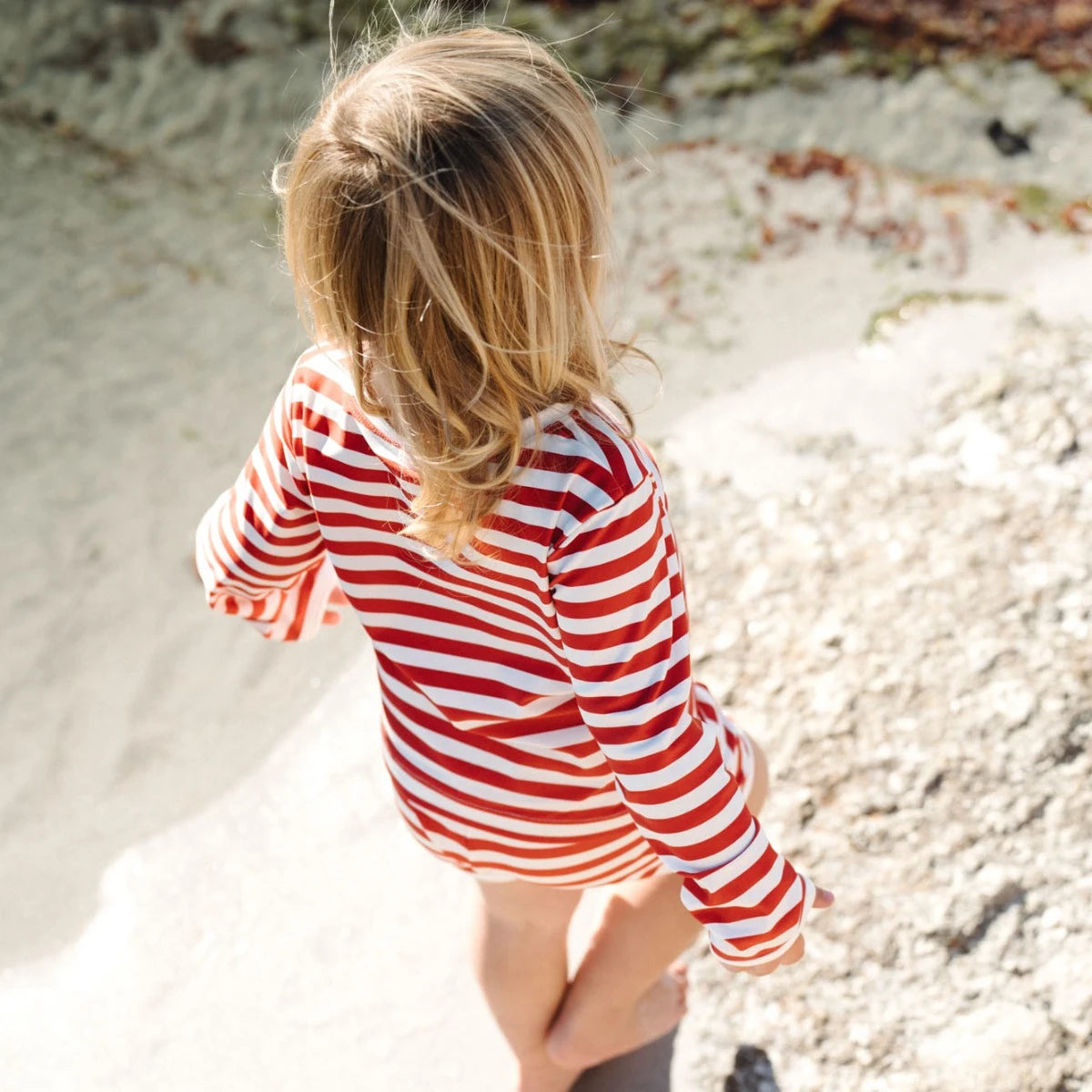 SPLASH TOP | Red Sea Stripe | Nature Baby