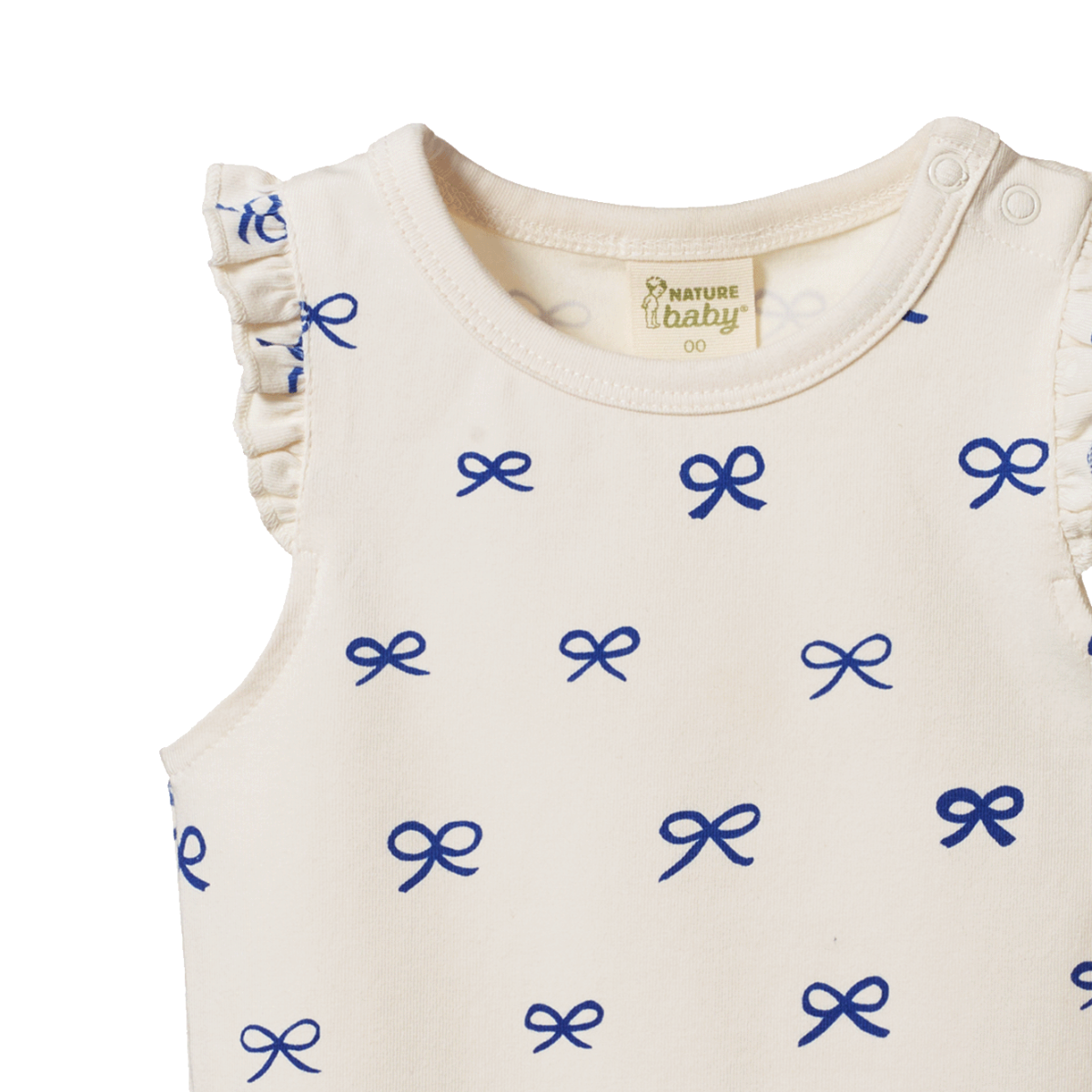 FLEUR BODYSUIT | Ribbons Print | Nature Baby