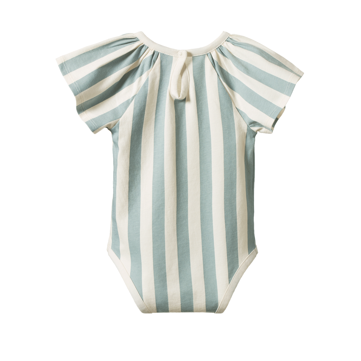 FAYE BODYSUIT. Star Dew Stripe | Nature Baby