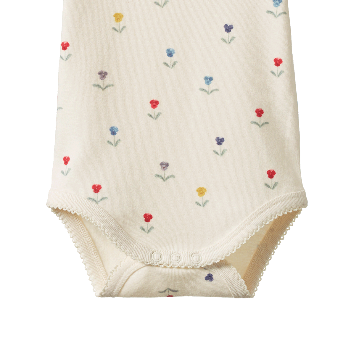 SHORT SLEEVE BODYSUIT - Delphine Print | Nature Baby