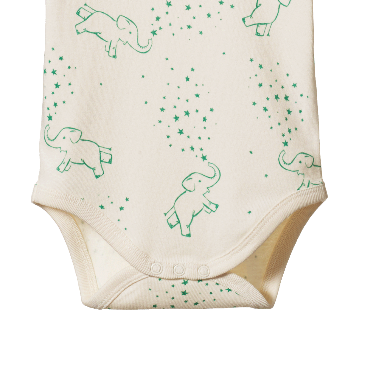 SHORT SLEEVE BODYSUIT. Fairground  Print | Nature Baby